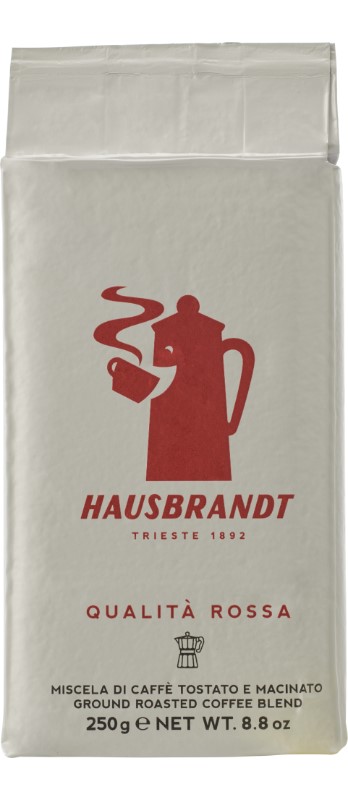 Caffe Qualità Rossa macinato
Pachetto
