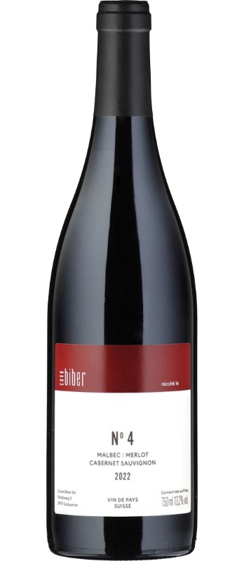 Cuvée Rouge No.4 
Vin du Pays Suisse